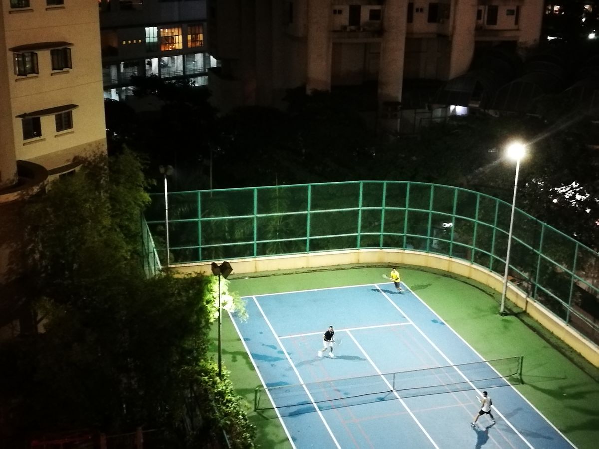 Освещение теннисных кортов - 4