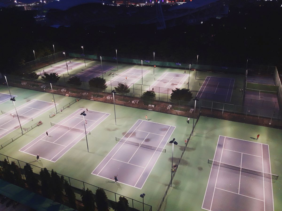 Освещение теннисных кортов - 2