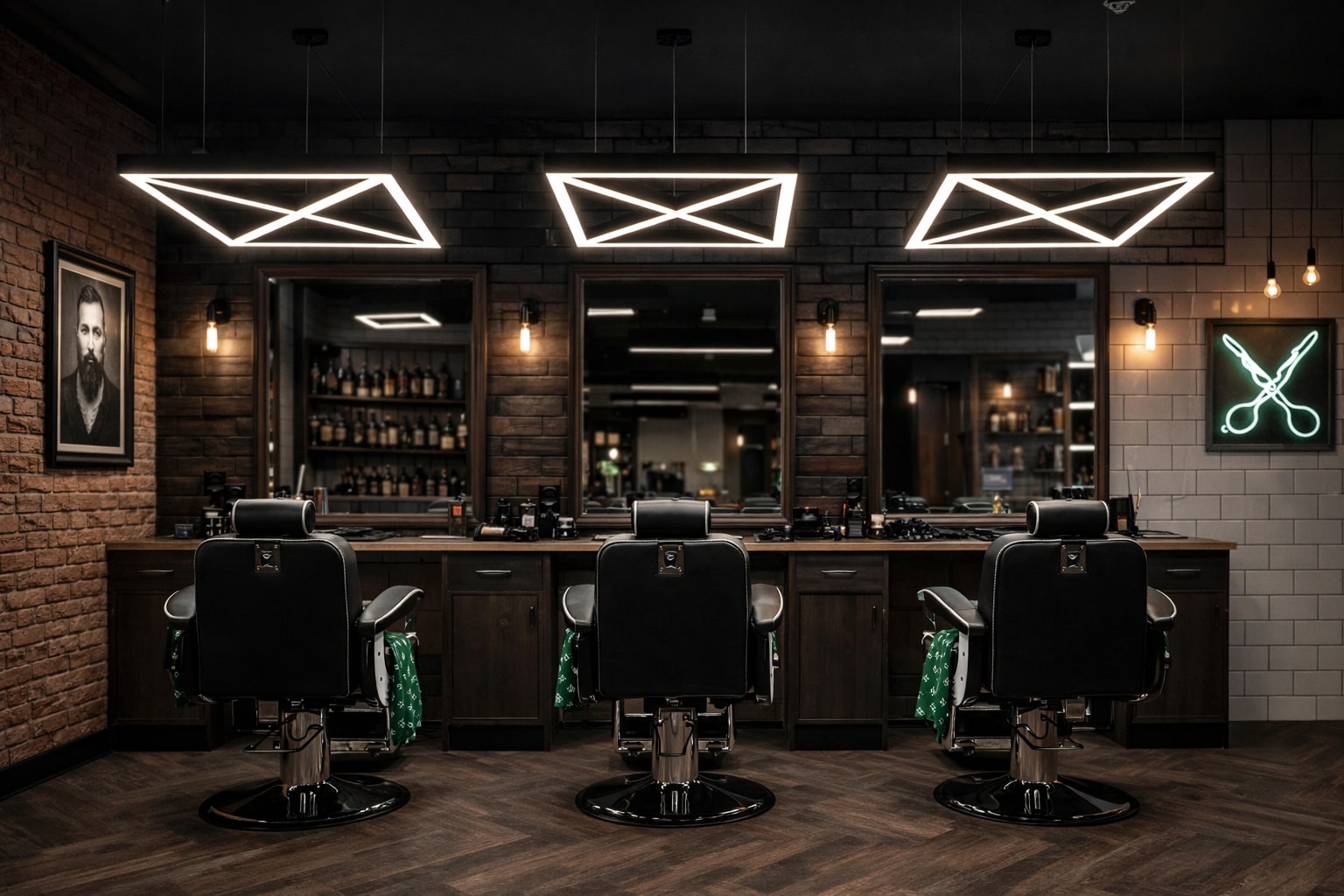 Подвесной квадратный + Х светильник 240Вт 1000х1000х50мм