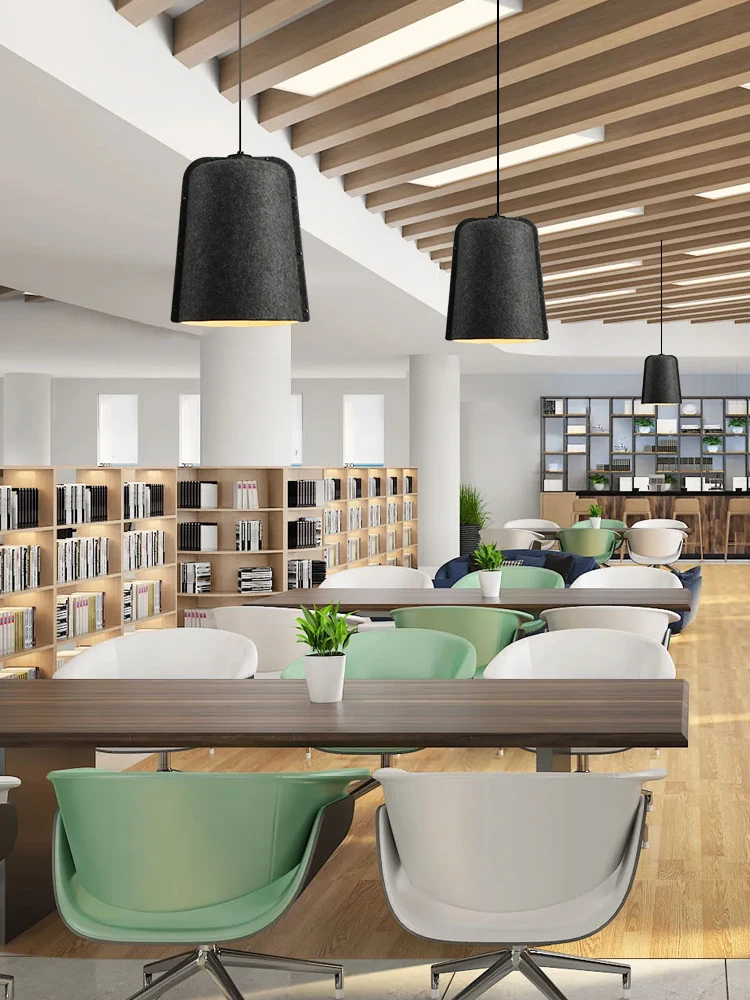 Акустический подвесной светильник Shell