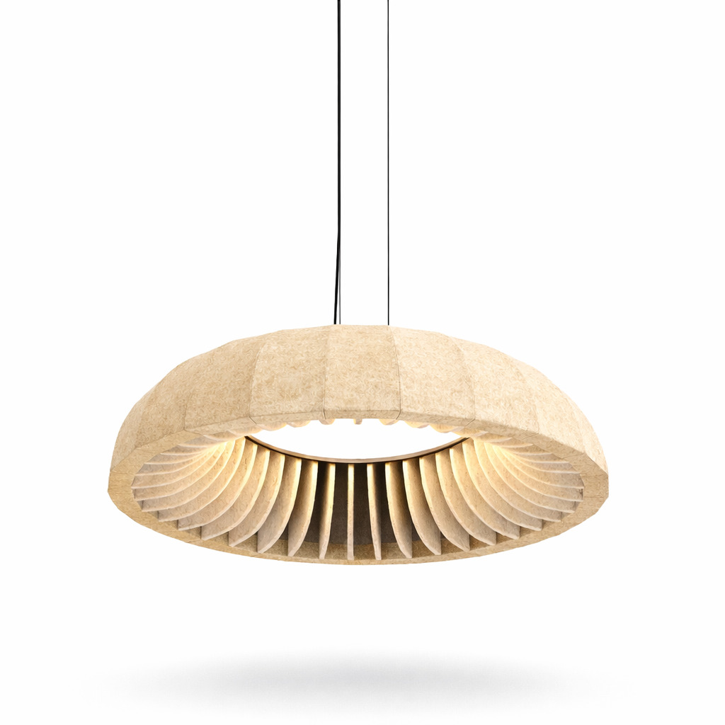 Акустический подвесной светильник Toad 800мм