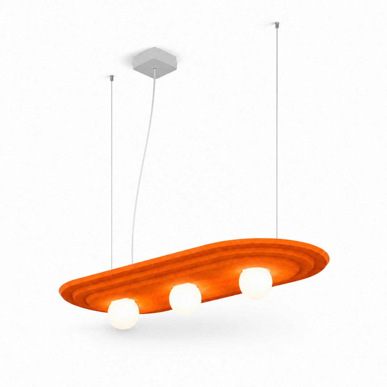 Акустический подвесной светильник Linea Deco