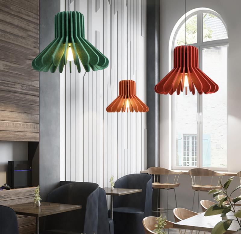 Акустический подвесной светильник Octopus