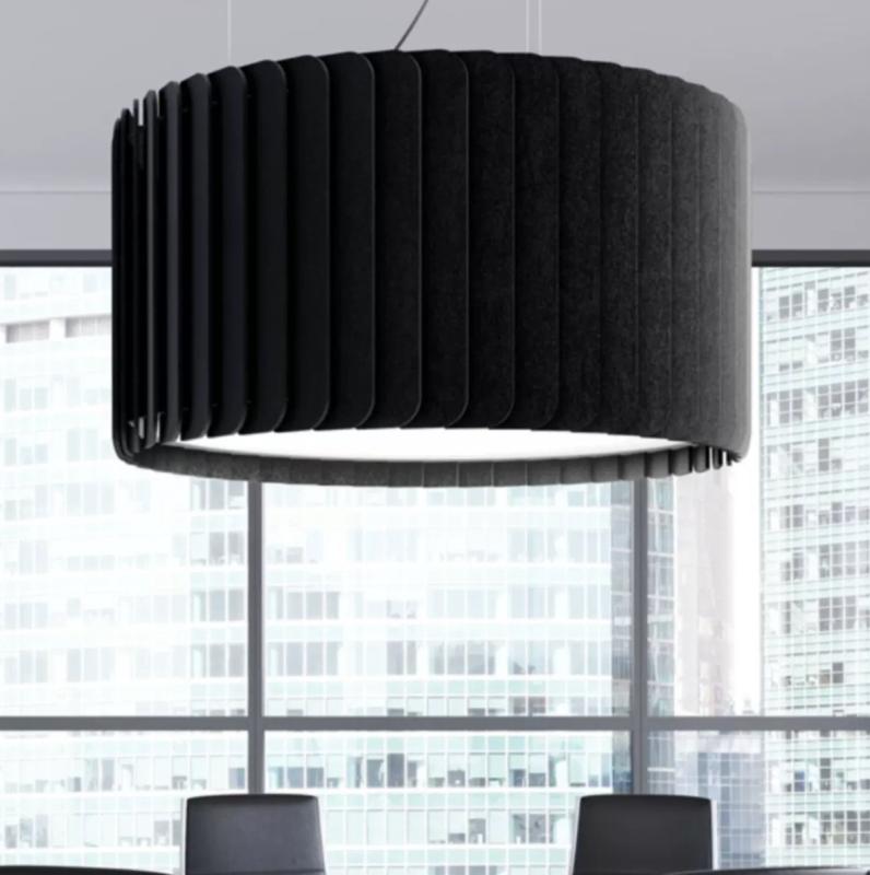 Акустический подвесной светильник D800хH240мм