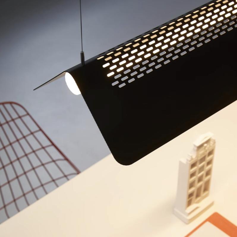 Акустический подвесной светильник 1600х250х130мм