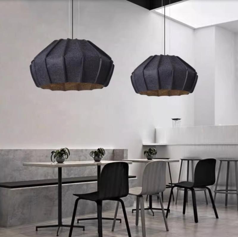 Акустический подвесной светильник D600мм