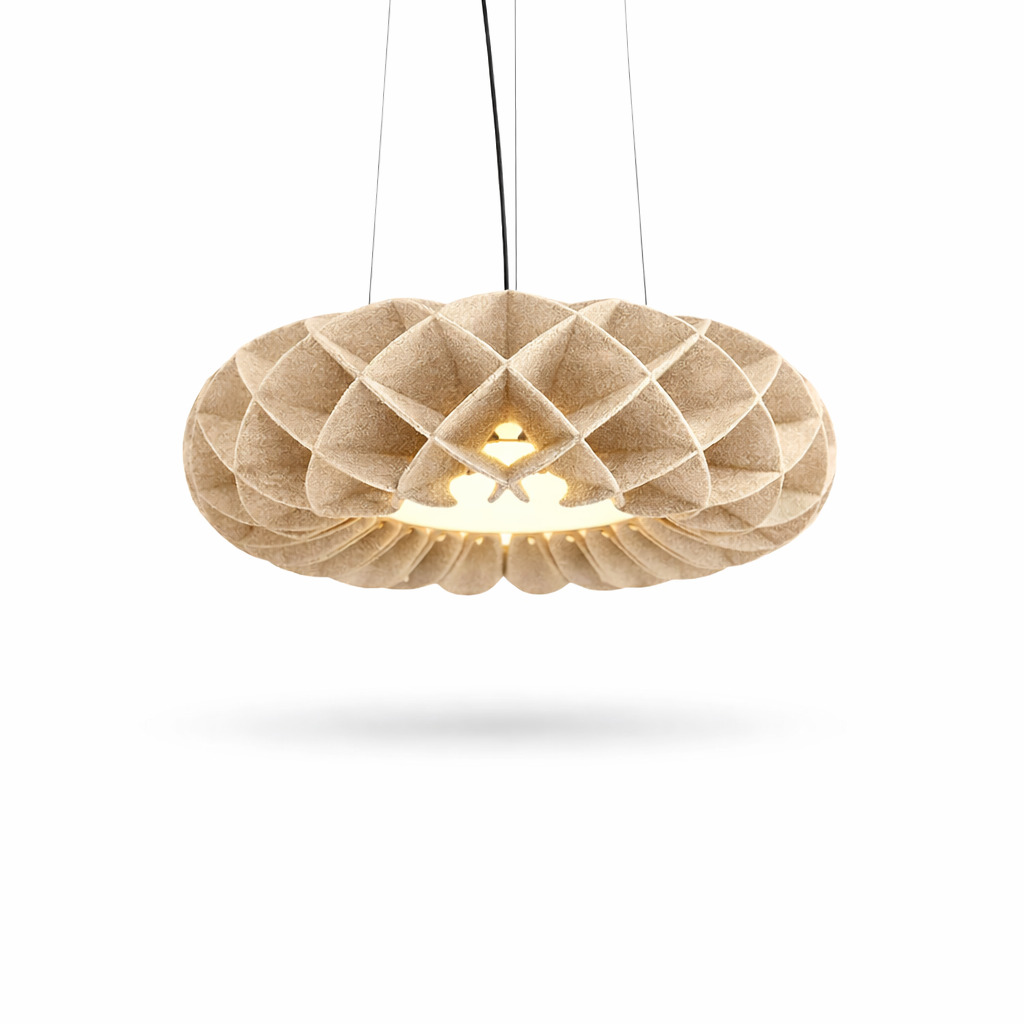 Акустический подвесной светильник Halo 800мм