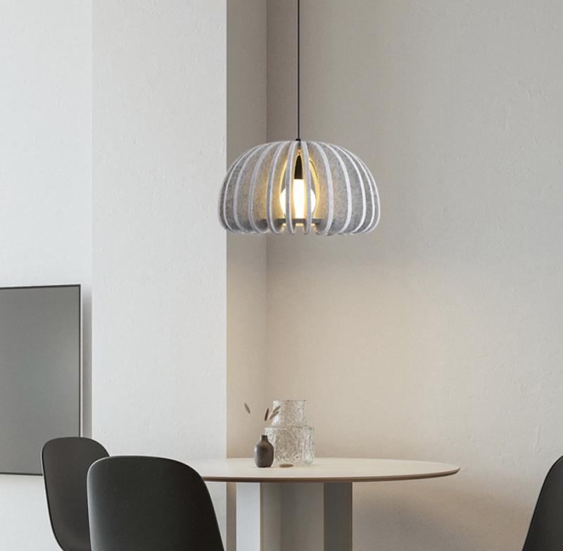 Акустический подвесной светильник D350хH200мм