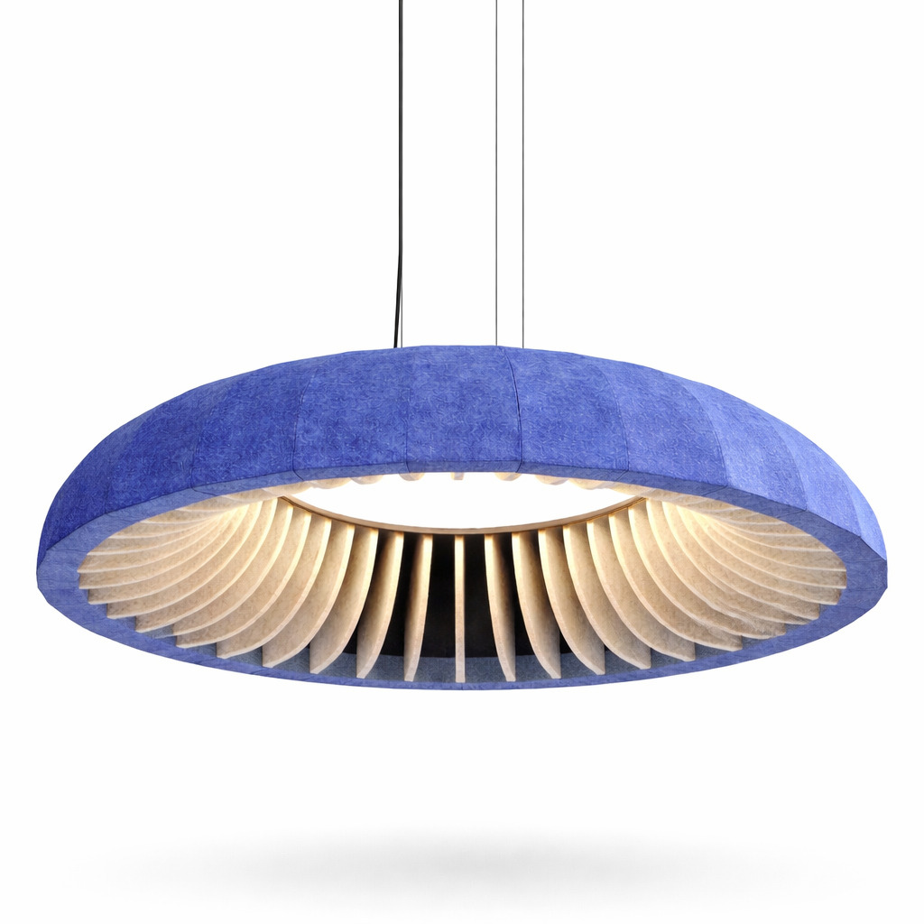 Акустический подвесной светильник Toad 1000мм