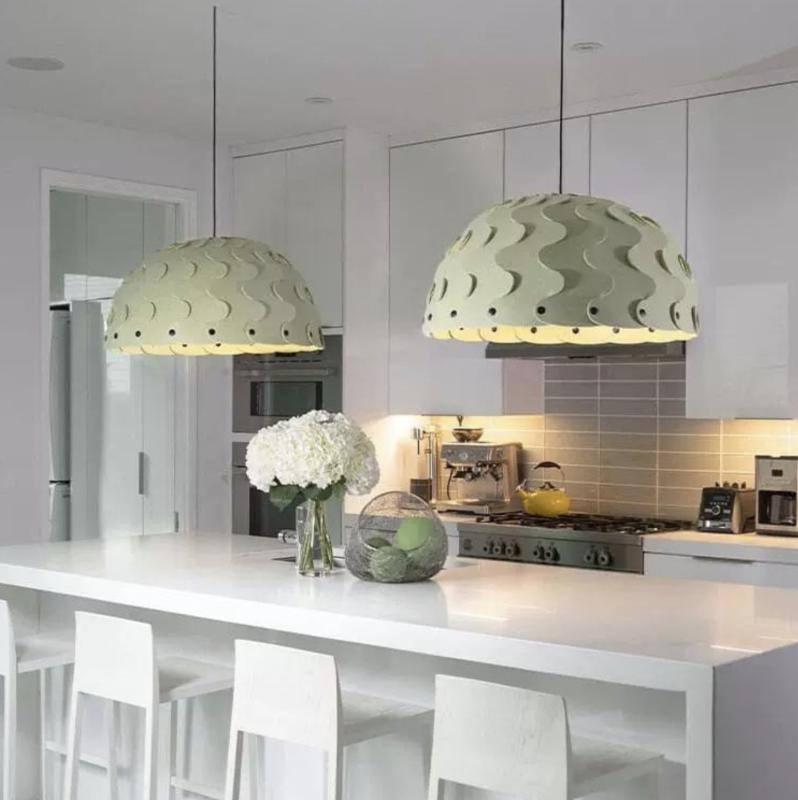 Акустический подвесной светильник D900мм