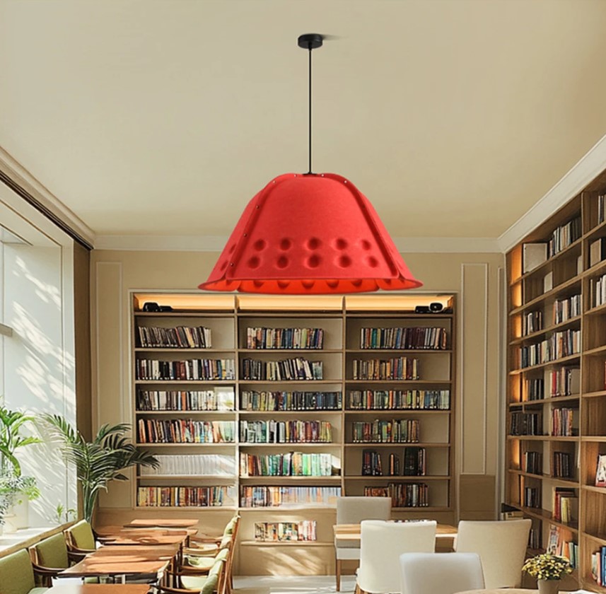 Акустический подвесной светильник Aero