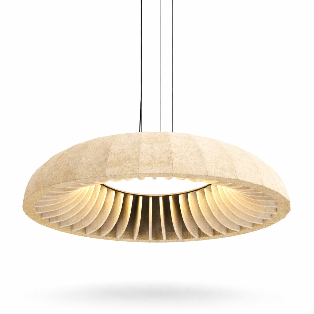 Акустический подвесной светильник Toad 1000мм