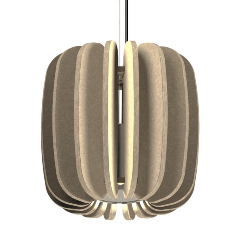 Акустический подвесной светильник D665хH380мм