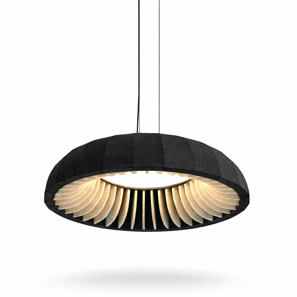 Акустический подвесной светильник Toad 800мм