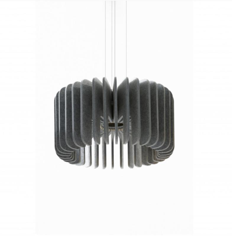 Акустический подвесной светильник D550хH550мм