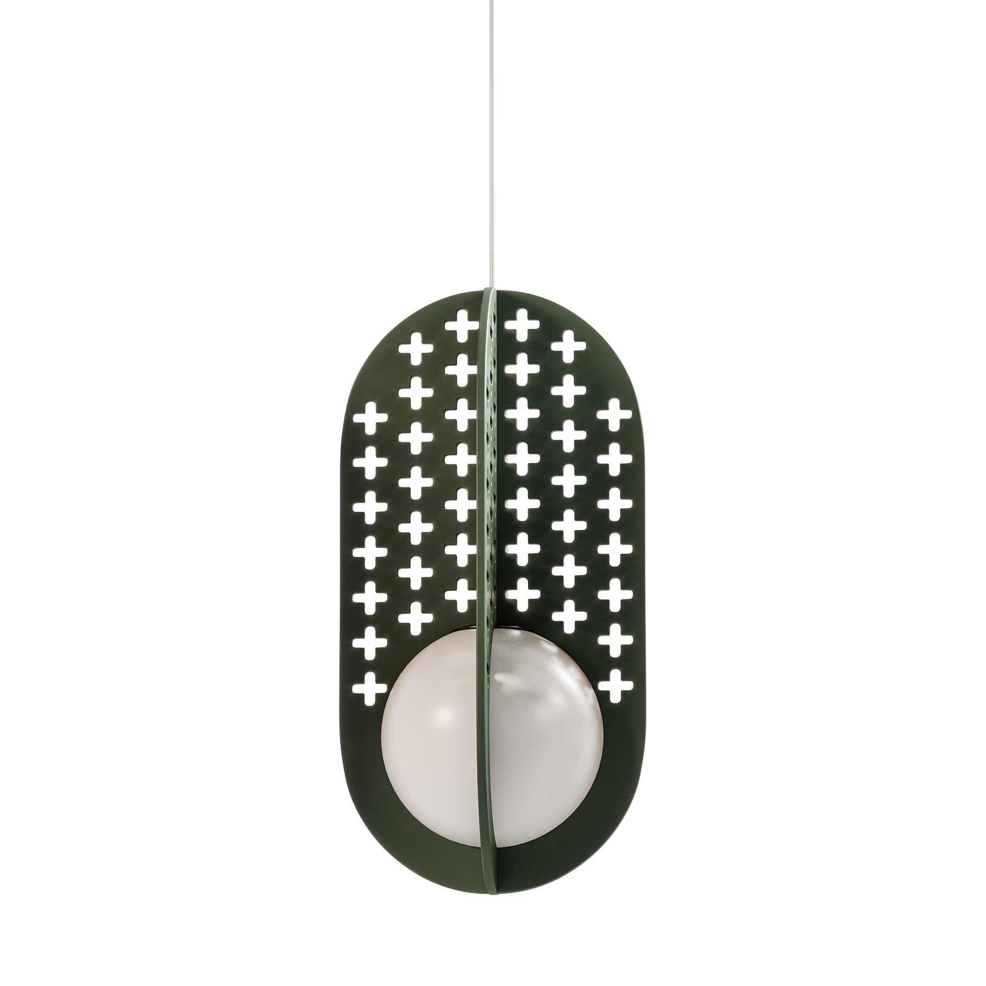 Акустический подвесной светильник D300хH595мм