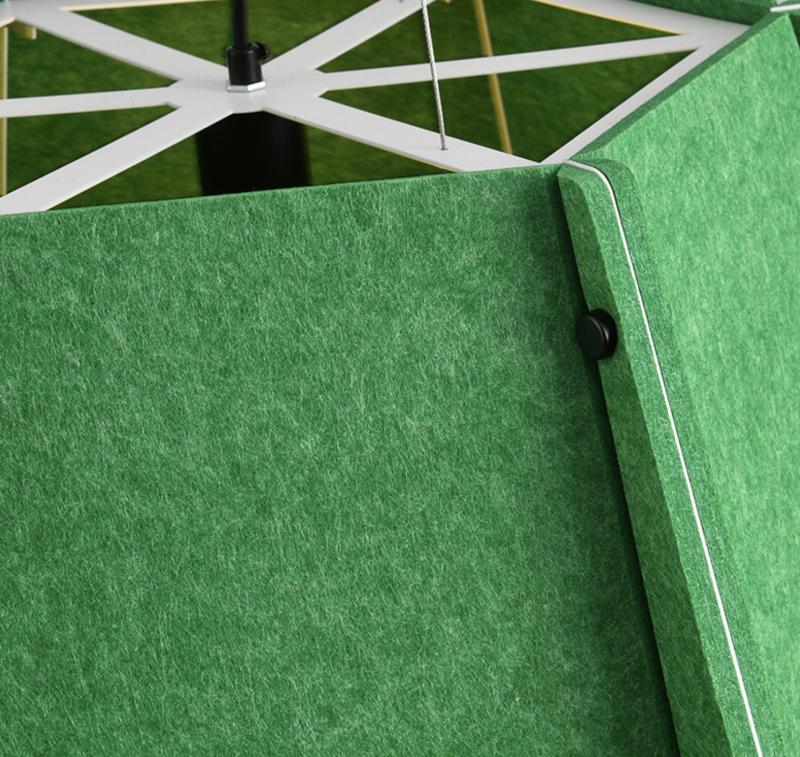 Акустический подвесной светильник Prism