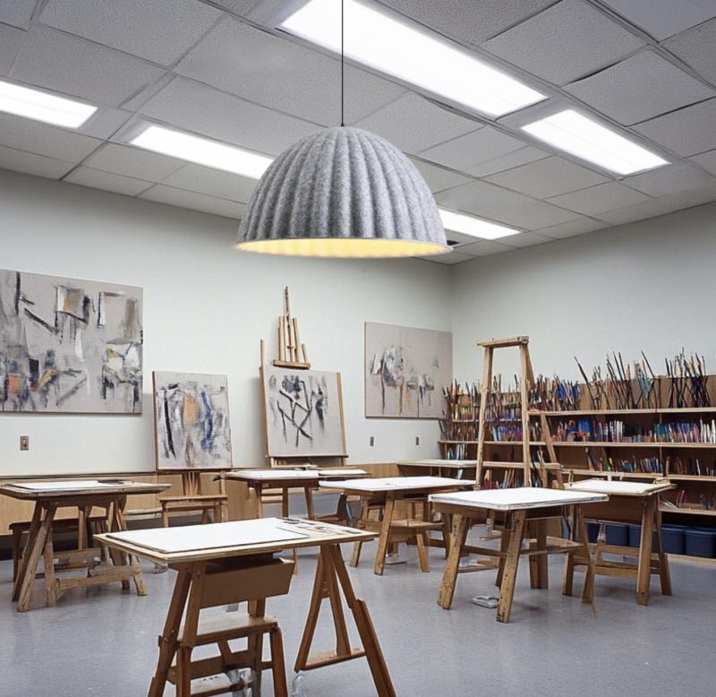 Акустический подвесной светильник Appl