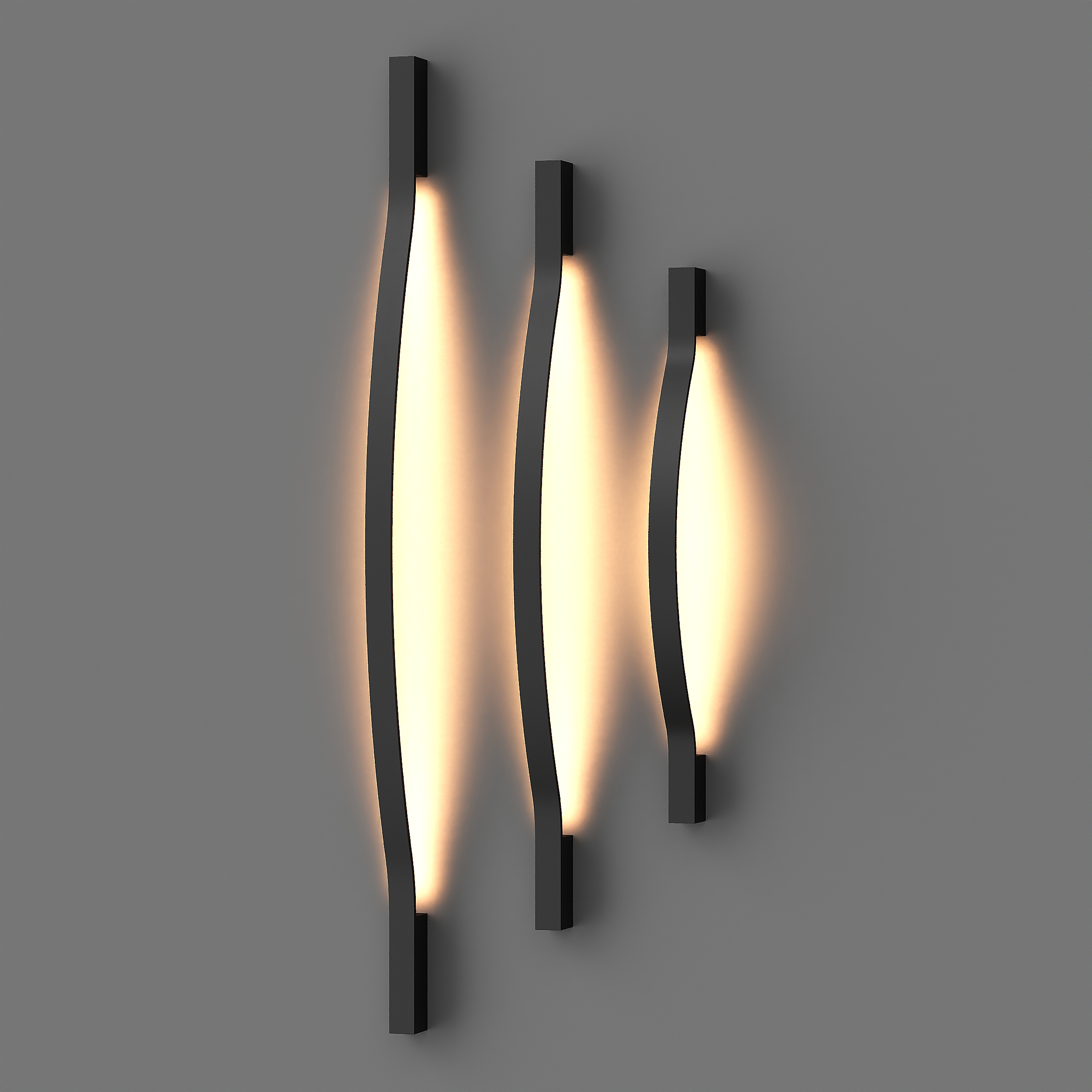 Настенный светодиодный светильник Lumen Wave 1400