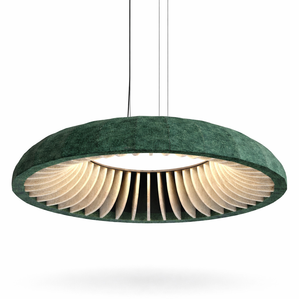 Акустический подвесной светильник Toad 1000мм