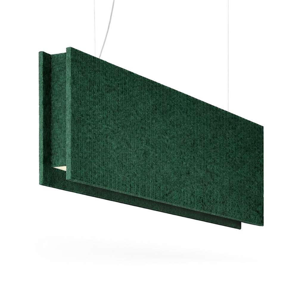 Акустический подвесной линейный светильник 40Вт 1288х280мм