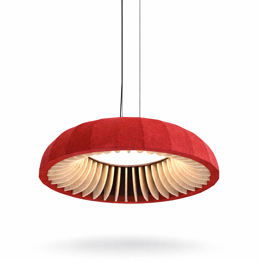 Акустический подвесной светильник Toad 800мм