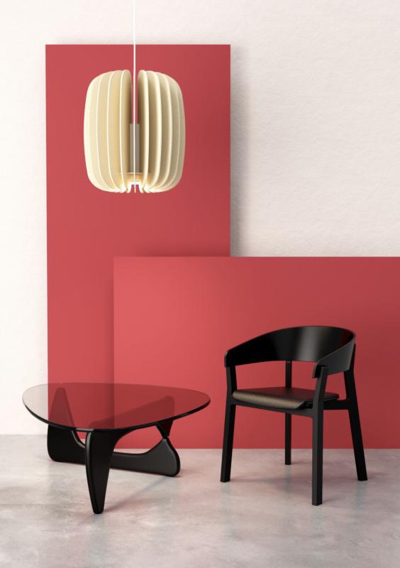 Акустический подвесной светильник D665хH380мм