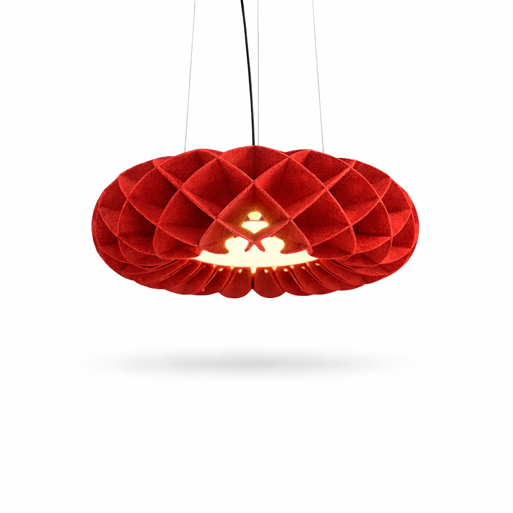 Акустический подвесной светильник Halo 800мм