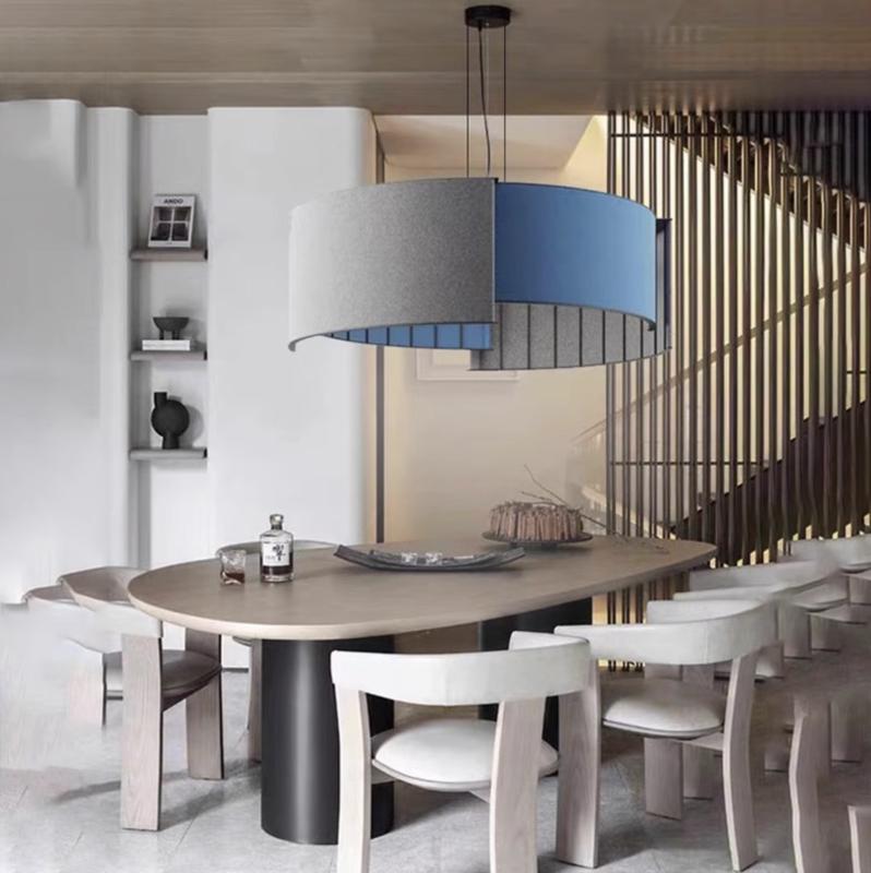 Акустический подвесной светильник 710х630х300мм