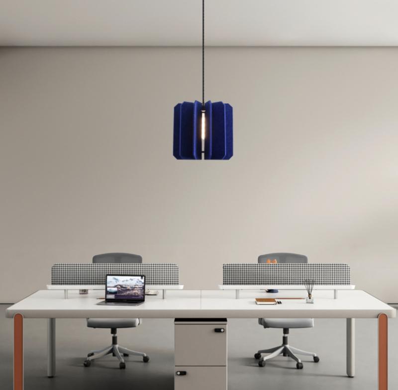 Акустический подвесной светильник D420хH400мм