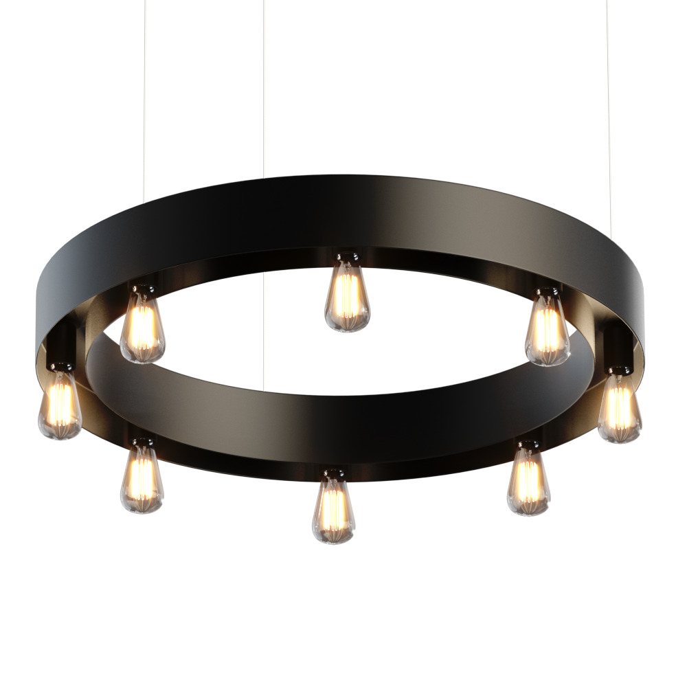 Подвесной светильник кольцо Camelot с лампами 8xE27 D800мм