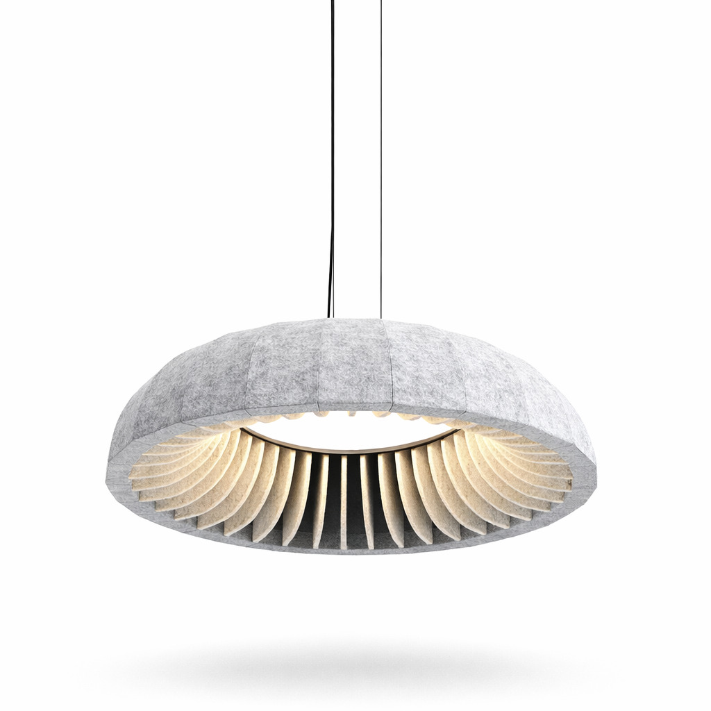 Акустический подвесной светильник Toad 800мм