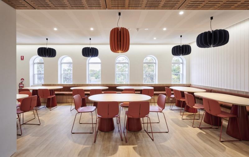 Акустический подвесной светильник D665хH380мм