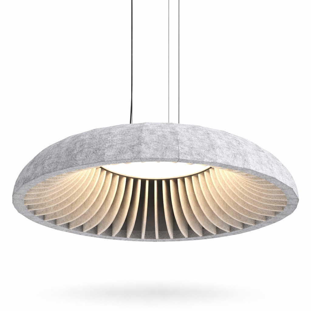 Акустический подвесной светильник Toad 1000мм