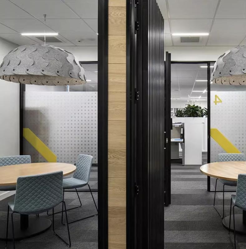 Акустический подвесной светильник D900мм