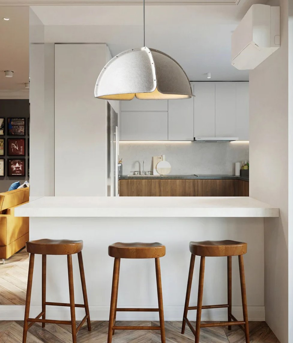 Акустический подвесной светильник Dome