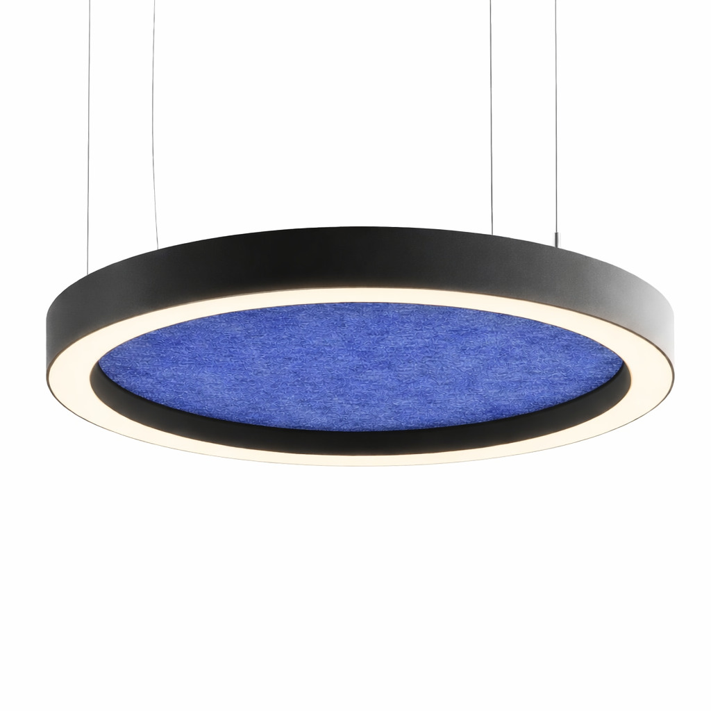 Акустический подвесной светильник кольцо Echo D800мм