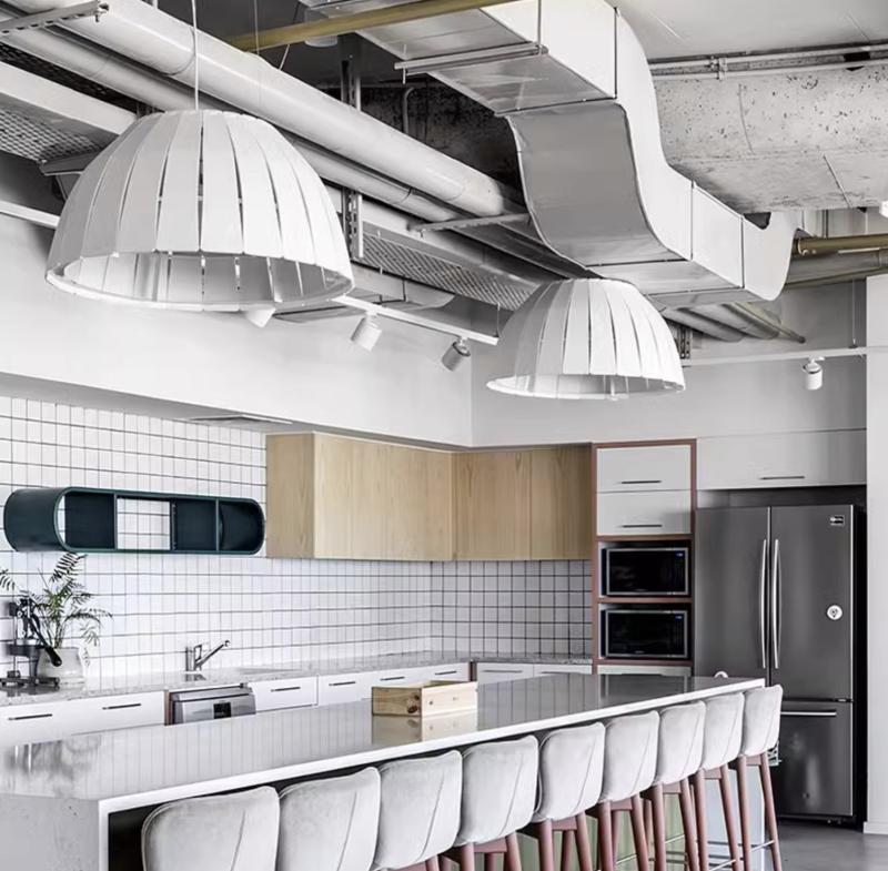 Акустический подвесной светильник D635хH335мм