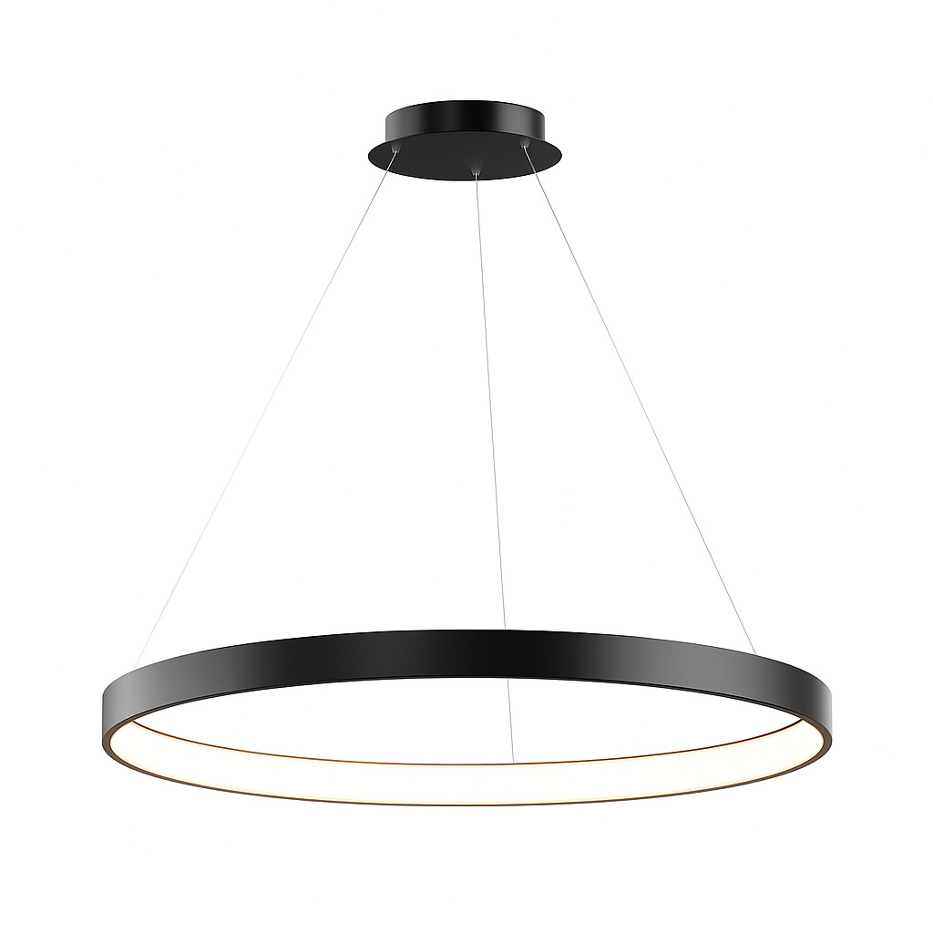 Подвесной светильник кольцо HOOP 50Вт D800мм свет внутрь