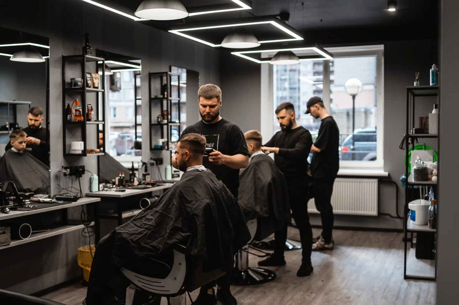 Светильники для барбершопа