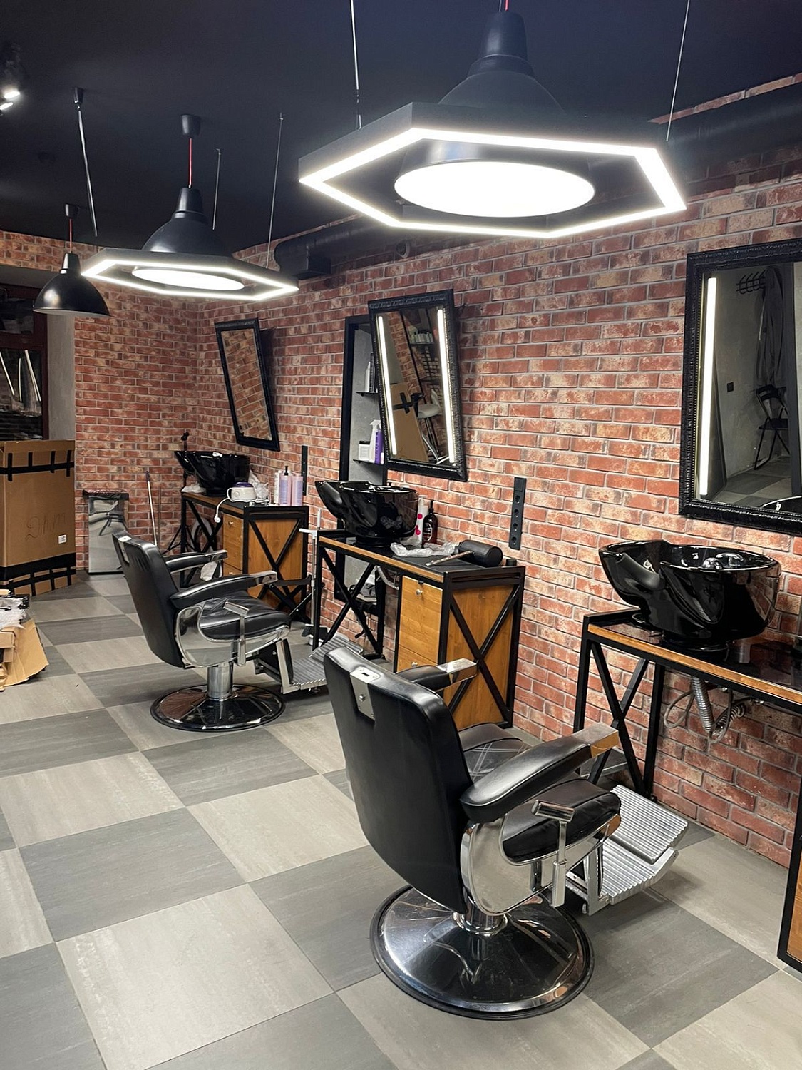 Светильники для барбершопа